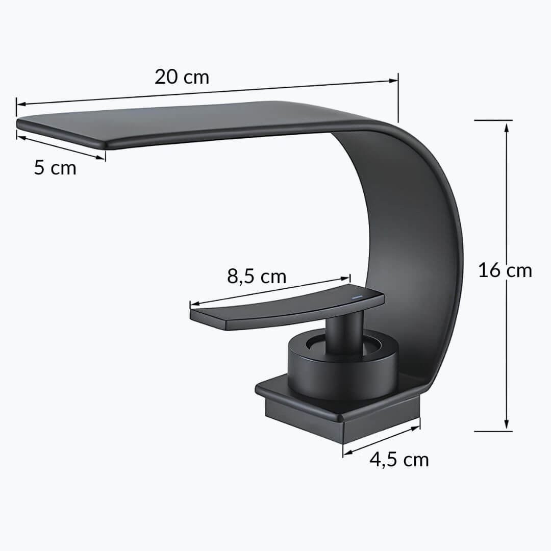 Robinet cascade design extra-fin