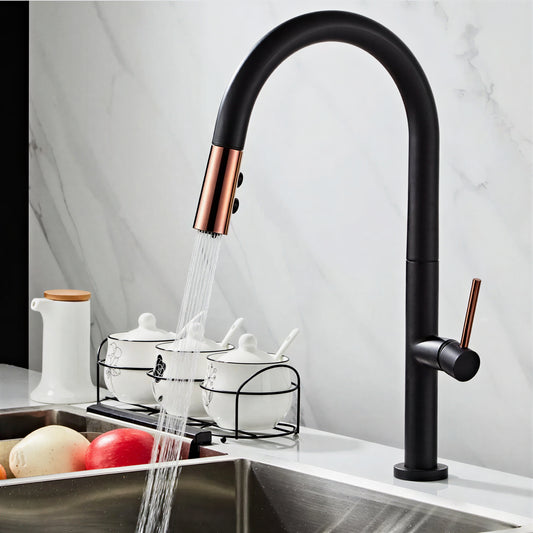 Robinet cuisine douchette extractible 360°