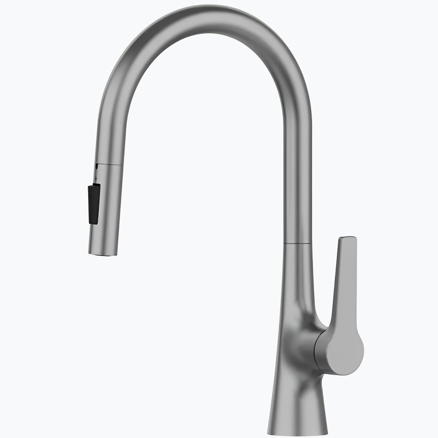 Robinet de cuisine douchette à bec extractible deux jets