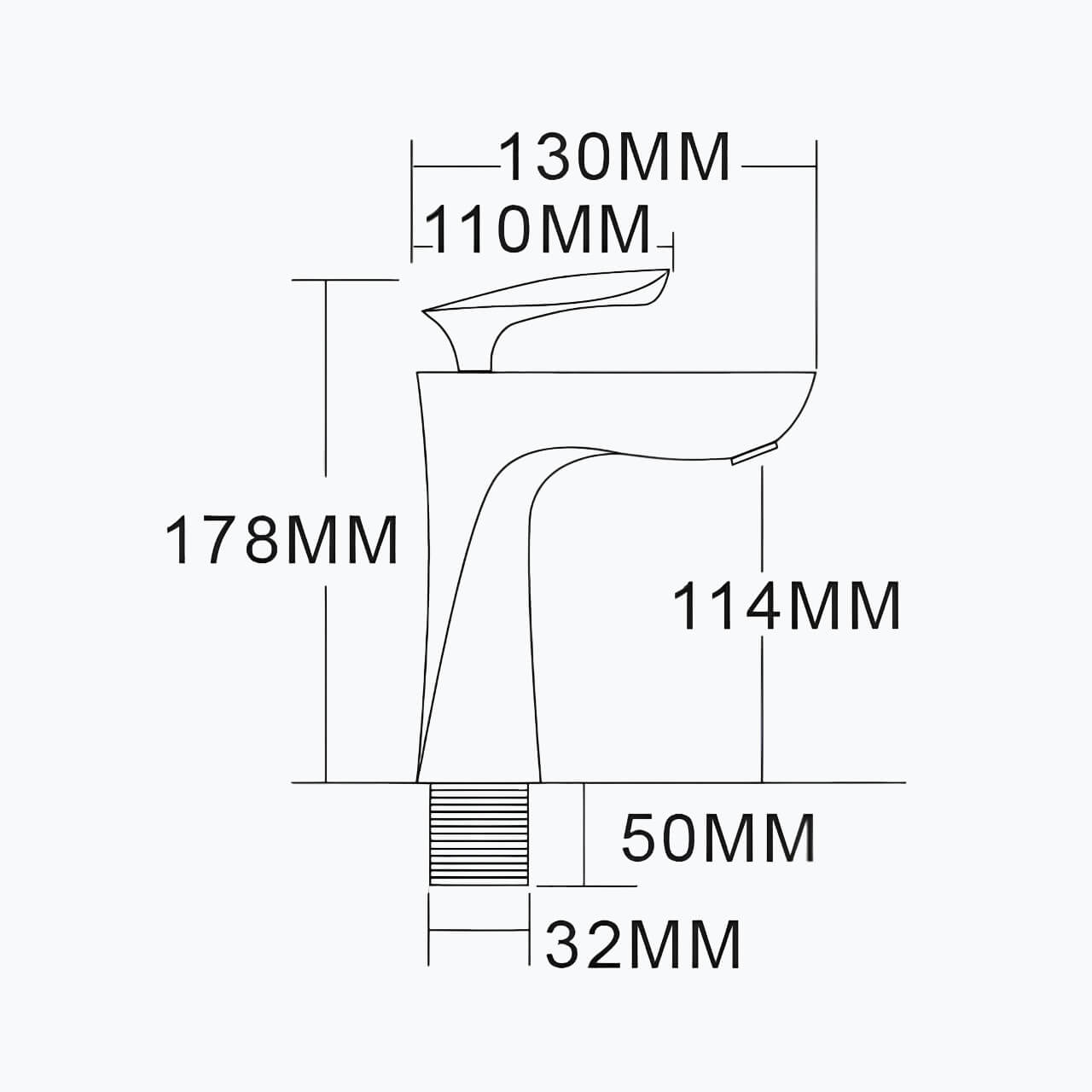 Robinet lavabo – mitigeur au design raffiné