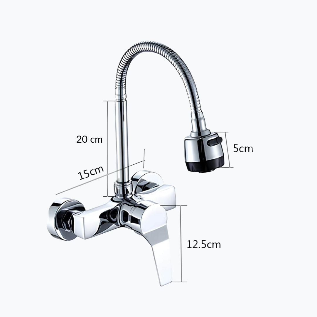 Robinet évier cuisine 2 fonctions