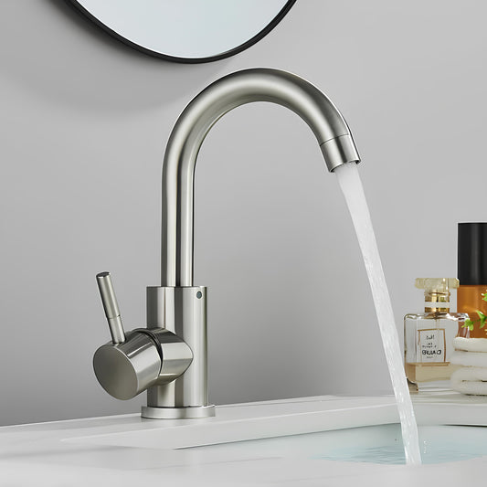 Robinet pour lavabo pivotant -360°
