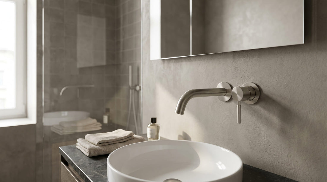 Pourquoi choisir un robinet mural dans une salle de bain contemporaine ?