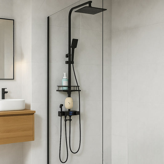 Robinet douche thermostatique 4 sorties
