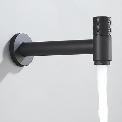 Robinet mural en acier inoxydable – eau froide uniquement, pour intérieur et extérieur