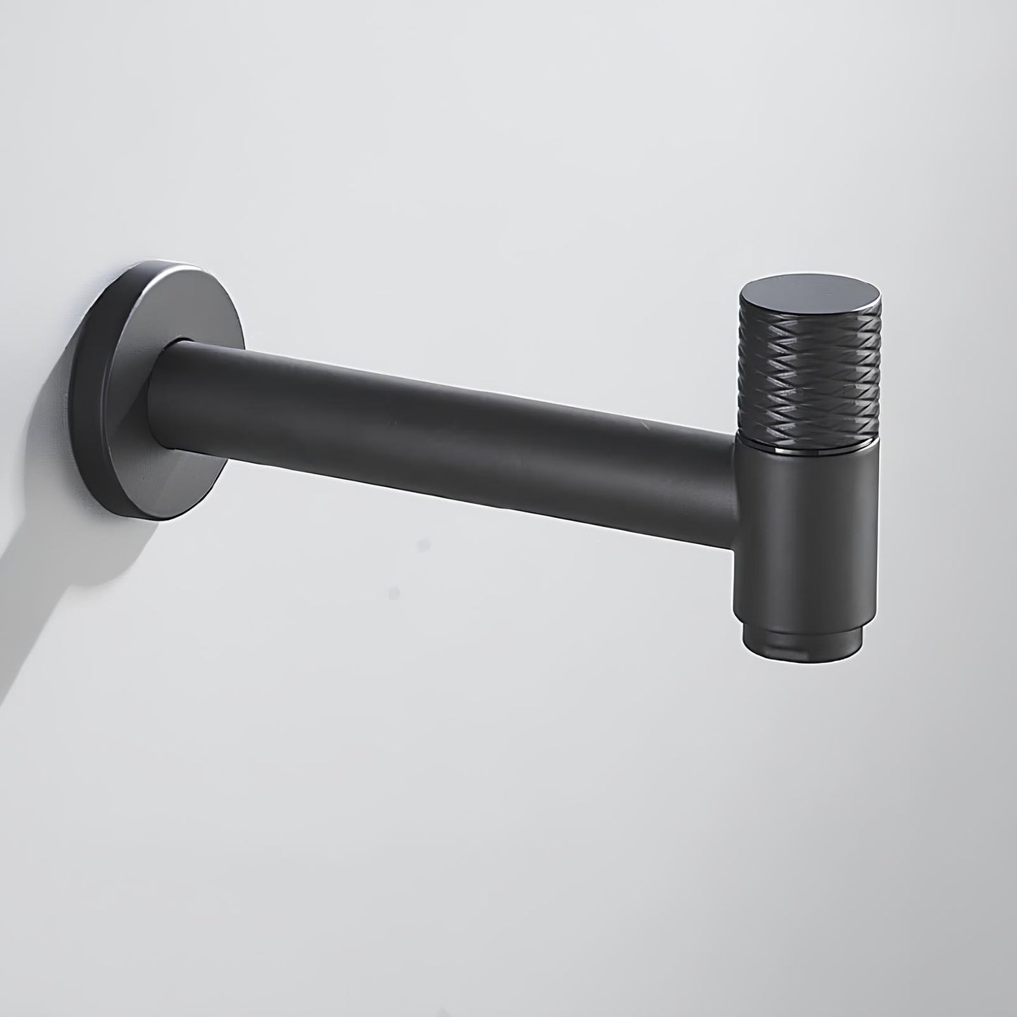 Robinet mural en acier inoxydable – eau froide uniquement, pour intérieur et extérieur