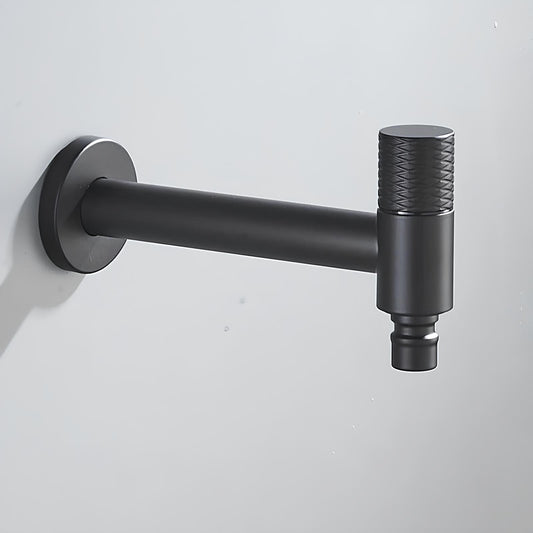 Robinet mural en acier inoxydable – eau froide uniquement, pour intérieur et extérieur