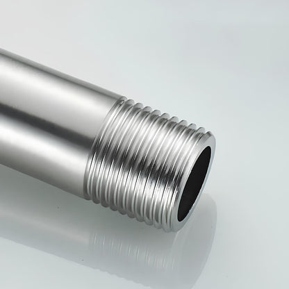 Robinet mural en acier inoxydable – eau froide uniquement, pour intérieur et extérieur