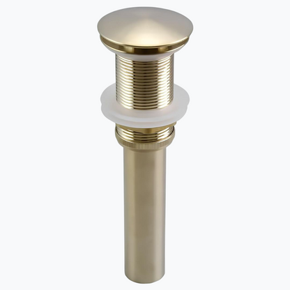 Bonde de lavabo universelle – Clapet à pression