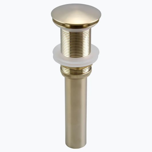 Bonde de lavabo universelle – Clapet à pression