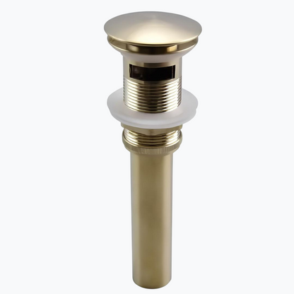 Bonde de lavabo universelle – Clapet à pression