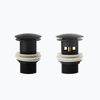 Bonde de lavabo clic-clac universelle