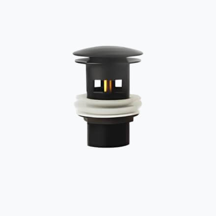 Bonde de lavabo clic-clac universelle