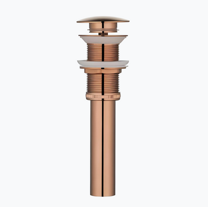 Bonde de lavabo en laiton – Finition assortie