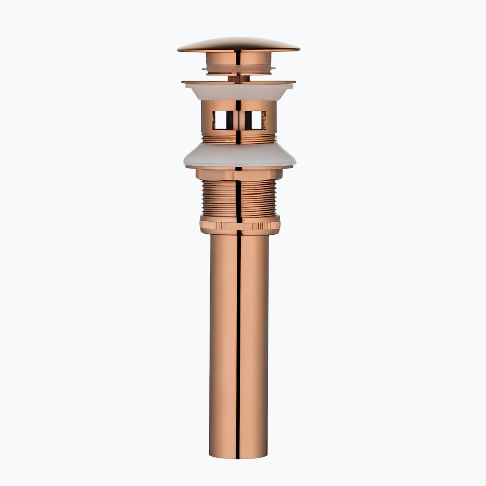 Bonde de lavabo en laiton – Finition assortie
