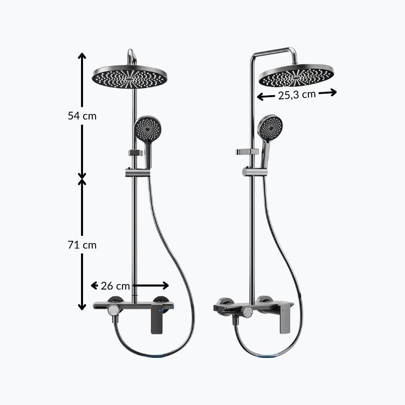 Colonne de douche multi-jet 3 Voies