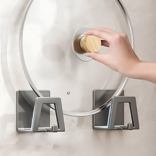 Porte-éponges mural inox - Compact et durable