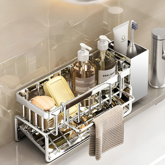 Porte-éponges pour cuisine - support inox
