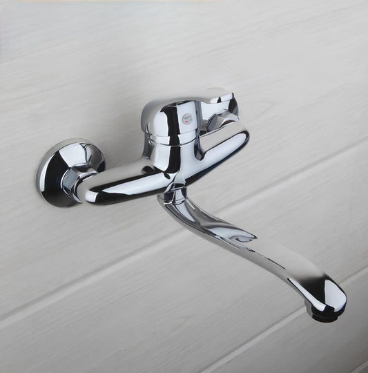 Robinet baignoire mural - design contemporain