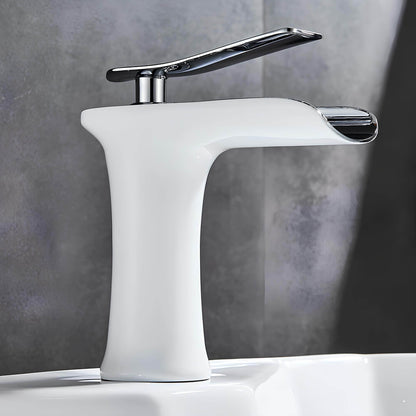 Robinet cascade de lavabo en laiton