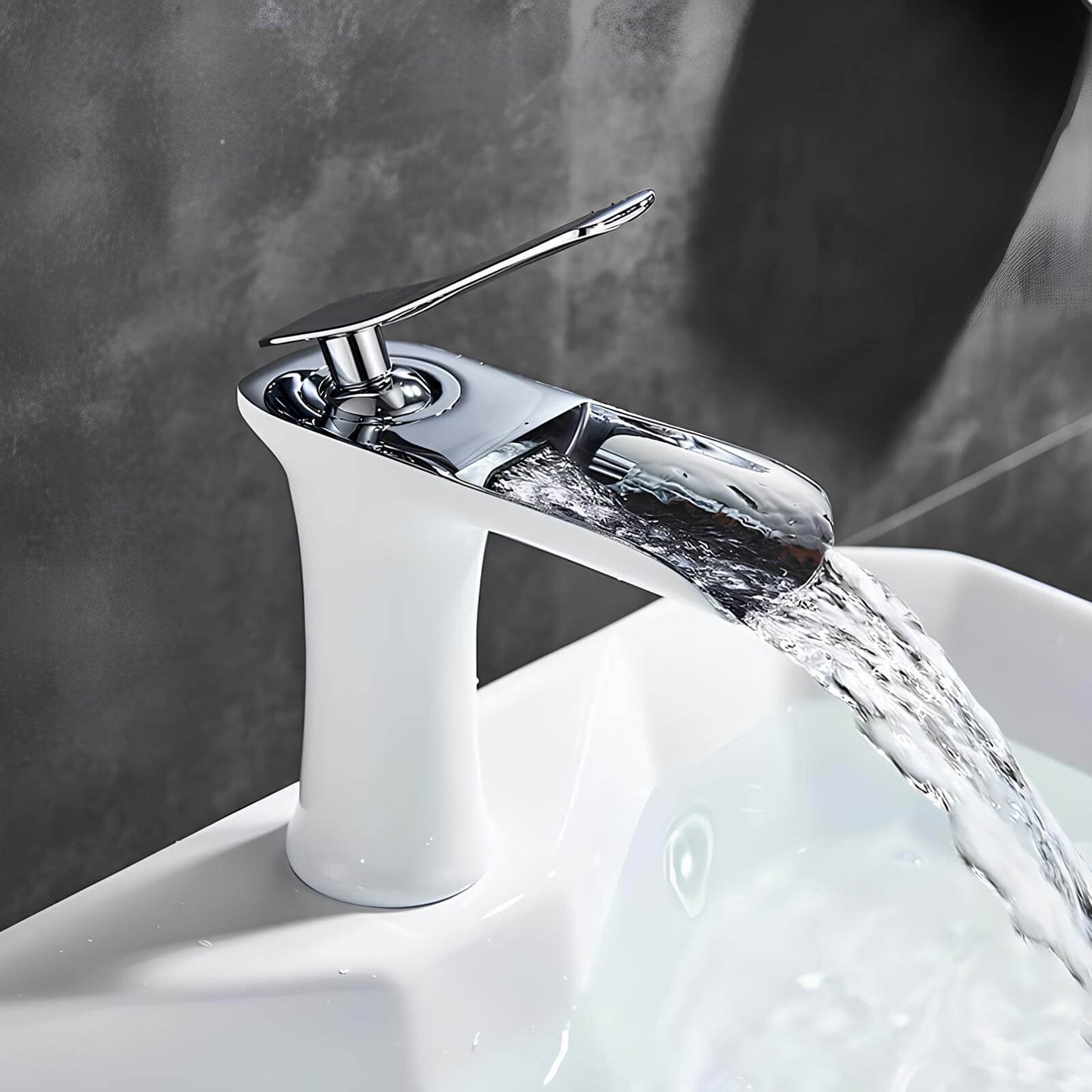 Robinet cascade de lavabo en laiton
