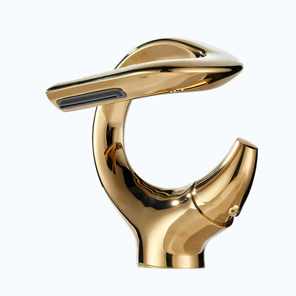 Robinet lavabo cascade – version compacte