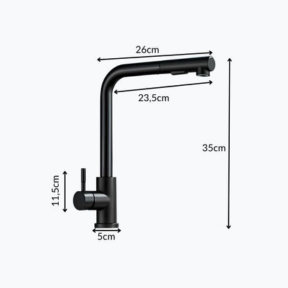 Robinet douchette - Design et pratique