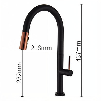 Robinet cuisine douchette extractible 360°
