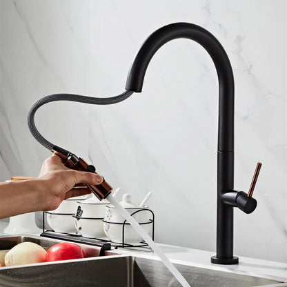 Robinet cuisine douchette extractible 360°