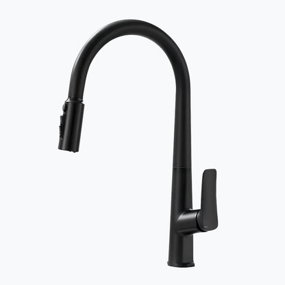 Robinet cuisine en laiton – mitigeur avec douchette extractible