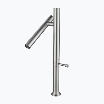 Robinet cuisine inox 304 – mitigeur à bec rotatif 360°