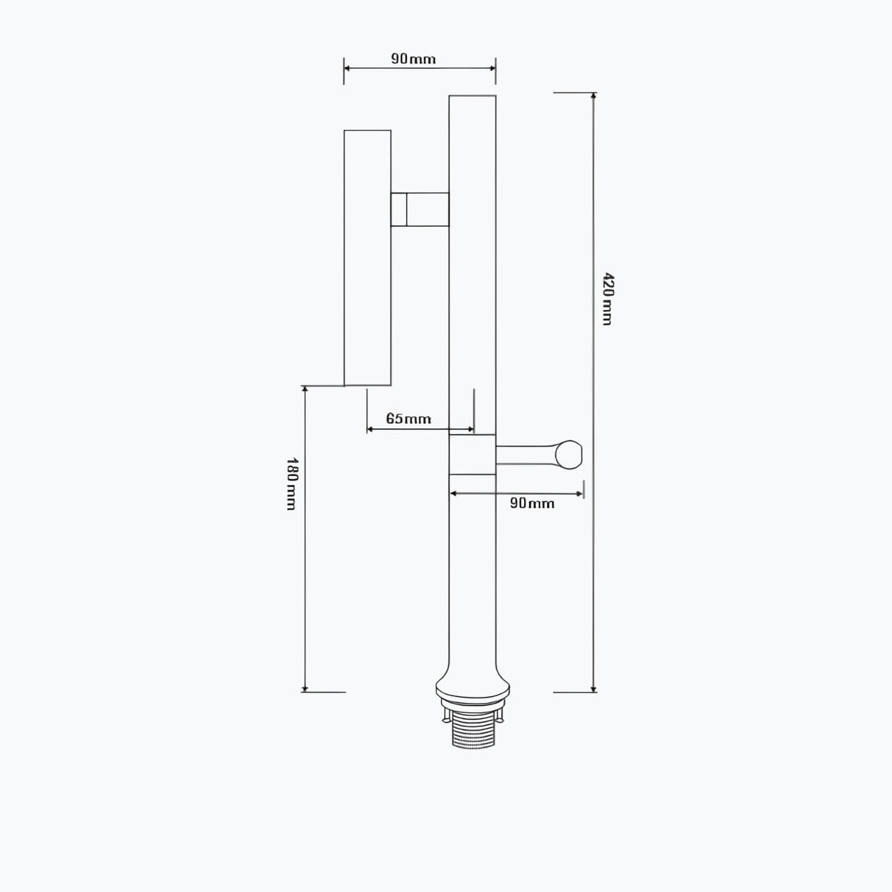 Robinet cuisine inox 304 – mitigeur à bec rotatif 360°