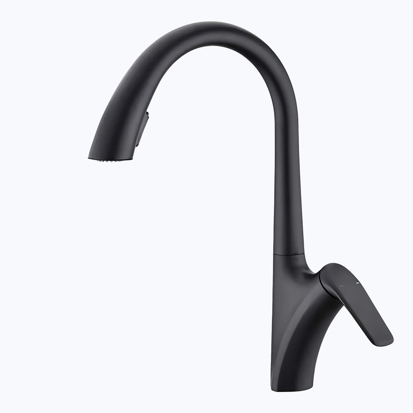 Robinet de cuisine douchette à bec extractible deux jets