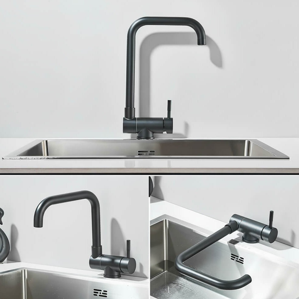 Robinet de cuisine rabattable - pratique et design