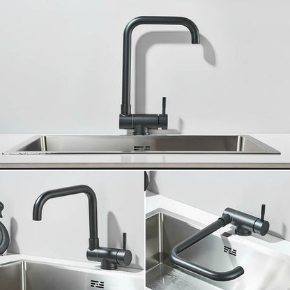 Robinet de cuisine rabattable - pratique et design