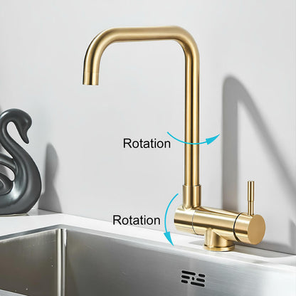 Robinet de cuisine rabattable - pratique et design