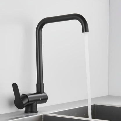 Robinet de cuisine rabattable – Bec escamotable avec rotation 360°