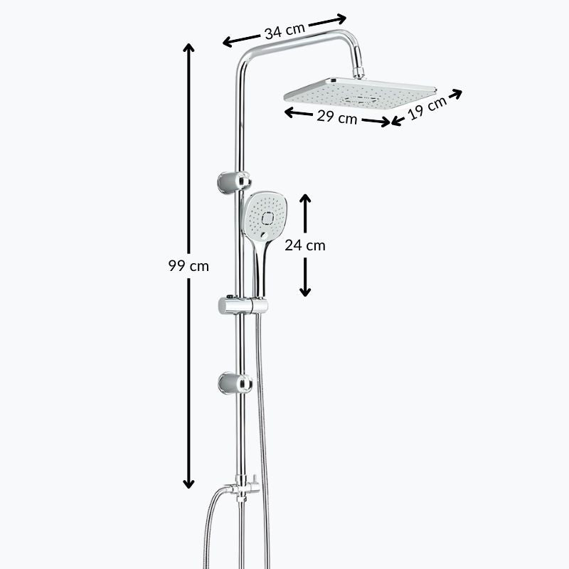 Robinet de douche contemporain