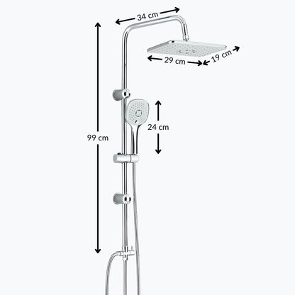 Robinet de douche contemporain