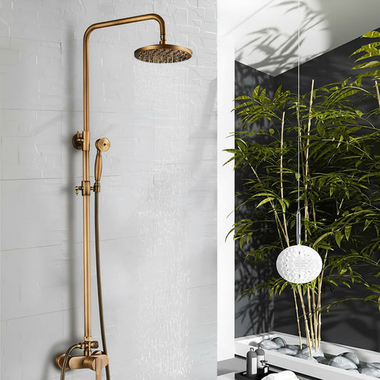 Robinet de douche style antique