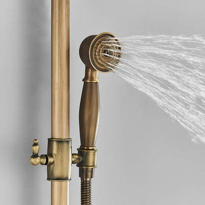 Robinet de douche style antique