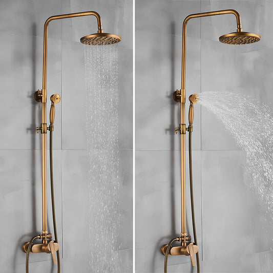 Robinet de douche style antique