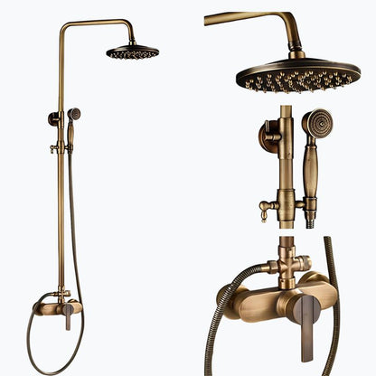 Robinet de douche style antique