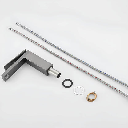 Robinet de lavabo en laiton – mitigeur compact au design épuré