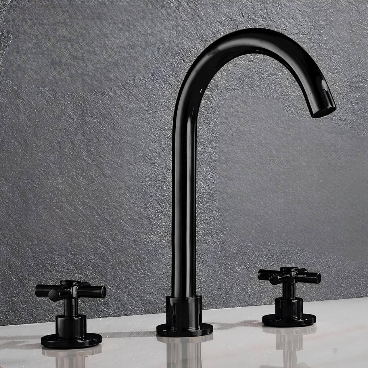 Robinet lavabo 3 trous  – Style moderne