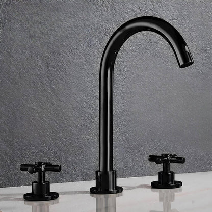 Robinet lavabo 3 trous  – Style moderne
