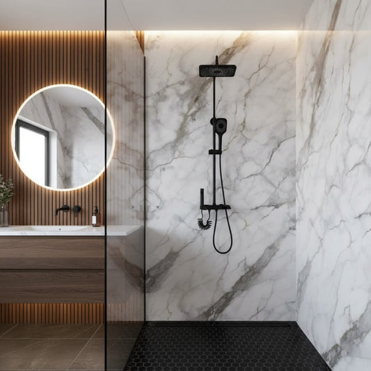 Robinet douche digital style piano