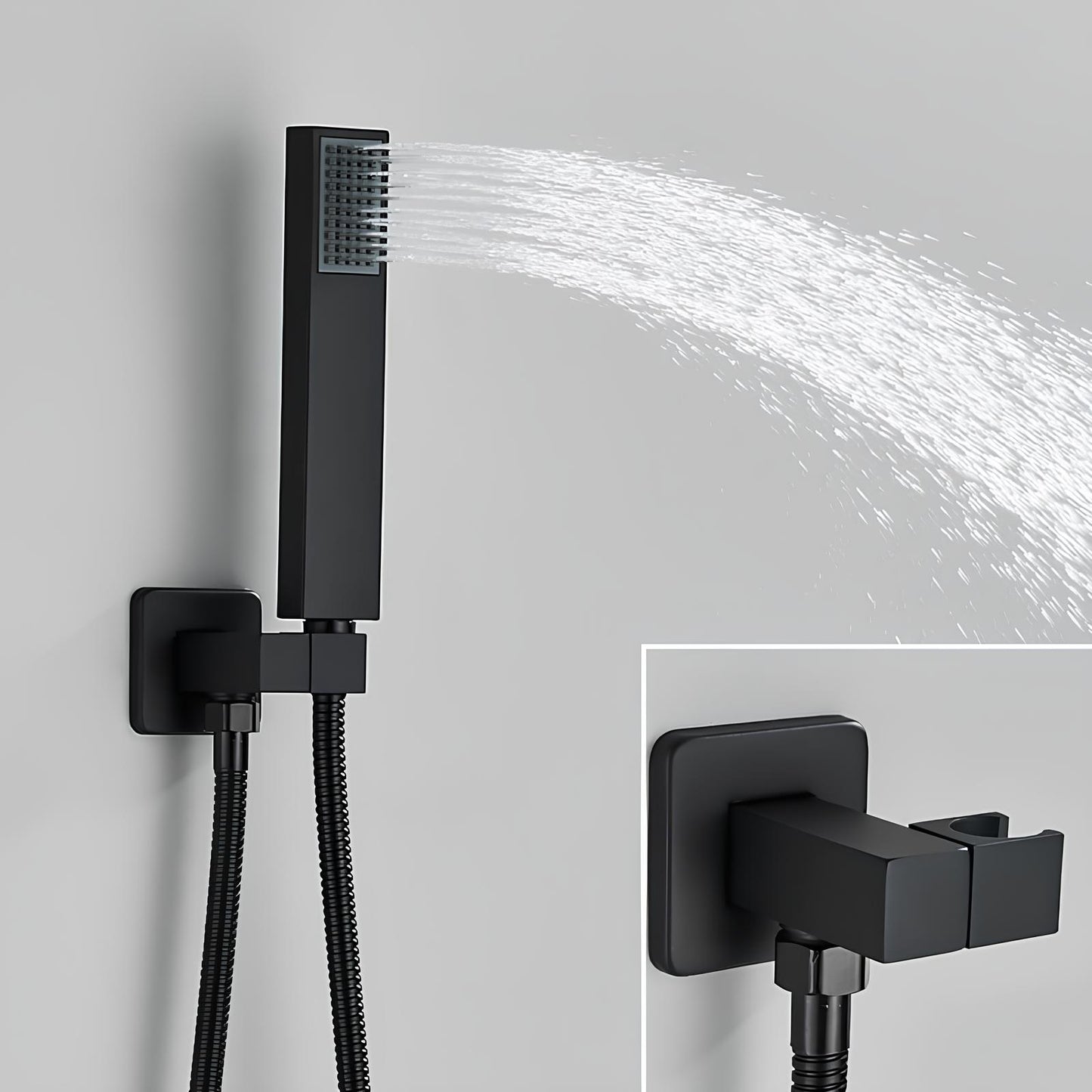 Robinet douche encastré avec cascade