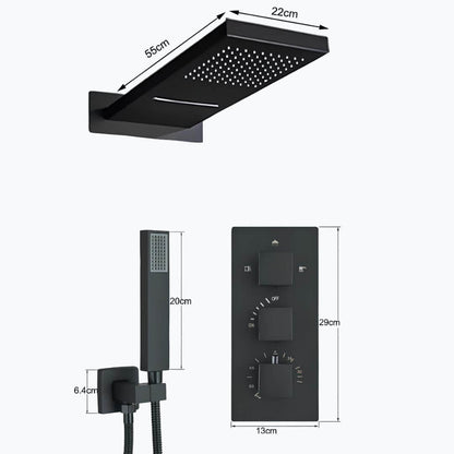 Robinet douche encastré cascade