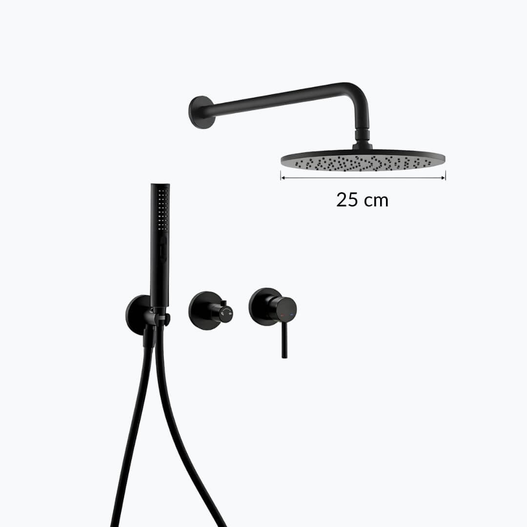 Robinet douche mural haute pression